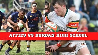 Epic Rugby Battle Affies vs DHS  High School Rugby Highlights [upl. by Newo718]