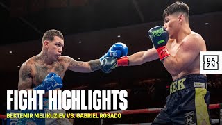 HIGHLIGHTS  Bektemir Melikuziev vs Gabe Rosado [upl. by Suoilenroc692]