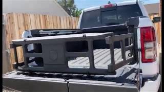 Ram 1500 Cargo Mangement System with Bed Divider ram rambox [upl. by Kurth917]