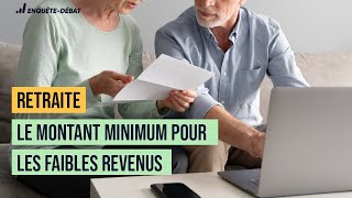 Retraite  le montant minimum pour les faibles revenus [upl. by Candide625]