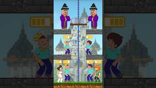 अंकल मुझे भी सोना दे दो 💰 shorts challenge games cartoon MRINDIANHACKER CrazyXYZ [upl. by Gnanmos]