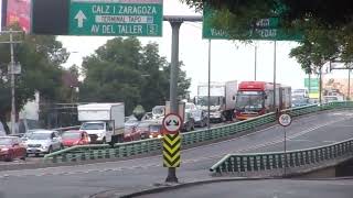 🚫🚗AUTOS INVADEN EL CARRIL EXCLUSIVO METROBÚS LÍNEA 5🚗SERVICIO LENTO🚚EJE 3 OTE🚛IZTACALCO CDMX 2024 [upl. by Ilarrold]