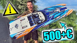 Das BESTE ferngesteuerte XXL BOOT was ich jemals hatte Traxxas M41 Widebody [upl. by Milicent]