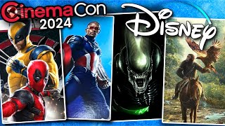 Disney CinemaCon 2024 Marvel Trailers Alien Romulus Deadpool 3 Footage [upl. by Damle]