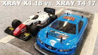 My Xray X1´18 vs Sebastian´s Xray T4´17 [upl. by Tterej119]