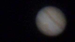 Jupiter through Celestron CPC 800 Telescope [upl. by Pang718]