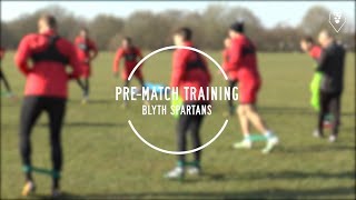 PREMATCH TRAINING  Salford City vs Blyth Spartans [upl. by Kermit]