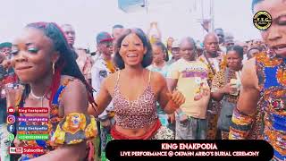 King Enakpodia live performance at late Chief Okpan Arhibo burial carnival [upl. by Erodroeht]