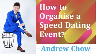 How To Organise A Speed Dating Event [upl. by Beichner]