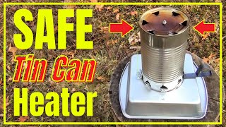 Safe Indoor DIY Heater  Cheap Effective [upl. by Airet]