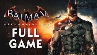 Batman Arkham Knight  Full Game Walkthrough in 4K 60fps 120 Knightmare [upl. by Gustafson]