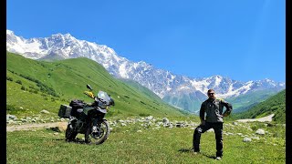 Batumi to Usghuli Georgia July 2021 Motorcycle Off Road Adventure [upl. by Eivod]