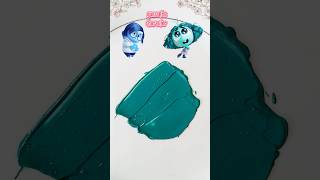 Guess the Character by Color insideout2 shorts insideout saddness envy asmr colormixing [upl. by Aihsoem]