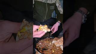 sizin icin basit ve pratik bir iftar menüsü hazırladık kıyma sote survival cooking food keşfet [upl. by Lemrahc]