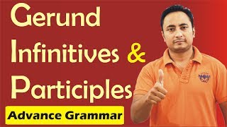 Gerund Infinitive and Participles Part 1  ENGLISH GRAMMAR [upl. by Enelyar]