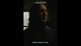 Yn Snape killed by Bellatrix by own mother severussnape [upl. by Aneba]