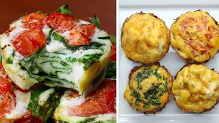 MealPrep Egg Cups 4 Ways [upl. by Tertias]