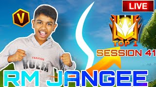 L I V E 🔴 NEW RANK 🎯 SESSION S41 🔥  KYA HAM LOG TOP 1 PAHUCH SAKTEY HAI [upl. by Nairahcaz]