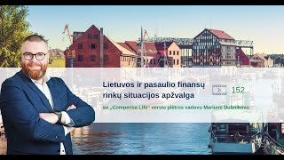 152 Compensa Lifequot Lietuvos ir pasaulio finansų rinkų apžvalga  Marius Dubnikovas  20230511 [upl. by Aiam514]