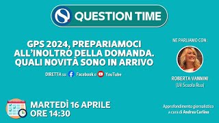 GPS 2024 prepariamoci all’inoltro della domanda Quali novità sono in arrivo [upl. by Dana]