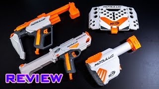 REVIEW New 2017 Nerf Modulus Attachments  BULK REVIEW [upl. by Lidda130]