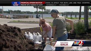 Volusia County residents preparing for Idalia [upl. by Dwain134]