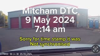 UK Driving Test Route Mitcham 9 May 2024 714am [upl. by Doerrer]