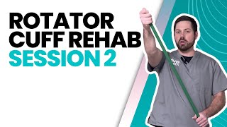 Advanced Rotator Cuff Rehab Session 2 💪🔥 [upl. by Chaddy]