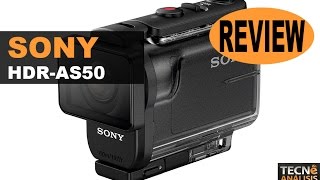 Sony HDRAS50 review en español [upl. by Alleunamme686]