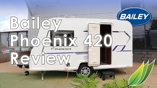 Bailey Phoenix 420 caravan review [upl. by Barthol599]