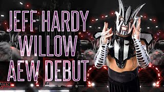 Jeff Hardy Willow AEW Debut 2022 JEFFREYHARDYBRAND [upl. by Licastro]