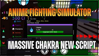 DIMENSION 6 👹 Anime Fighting Simulator script  Massive Chakra Auto Stats NEW OP WORKING SCRIPT [upl. by Niggem791]