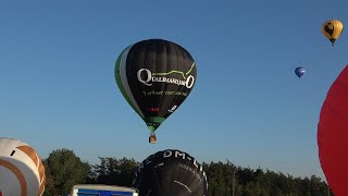 luchtballonnen klaarmaken en opstijgen in stekene op 30 juli 2024 [upl. by Caesaria]