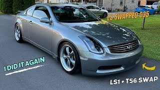 Breaking My 500HP LS1 Swapped Infiniti G35 [upl. by Esinyl]