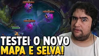 TO CAGADO DE MEDO DESSA NOVA SELVA TESTEI A NOVA SELVA E MAPA DO LEAGUE OF LEGENDS SEASON2024 [upl. by Rutger]