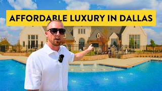 BEST Luxury on a Budget Neighborhood for Living in Dallas Texas  Tour Cambridge Crossing Celina TX [upl. by Whittemore207]