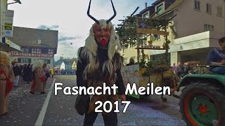 Fasnacht Meilen 2017 4K [upl. by Revolc]