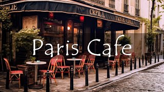 Paris Cafe Ambience with French Music for a Good Mood ☕️ For Relax  Instrumental Jazz [upl. by Attenat630]