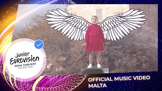 Malta 🇲🇹  Chanel Monseigneur  Chasing Sunsets  Official Music Video Junior Eurovision 2020 [upl. by Aneel616]