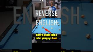 Using REVERSE English for Position poolshots 9ballpool 8ballpool poollessons pool billiards [upl. by Gayler]