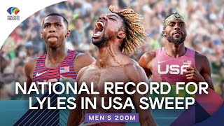 Mens 200m Final  World Athletics Championships Oregon 2022 [upl. by Ludovico]