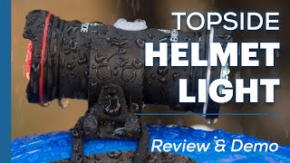 Brightside Topside Helmet Bike Light  Demo amp Review [upl. by Oralee136]