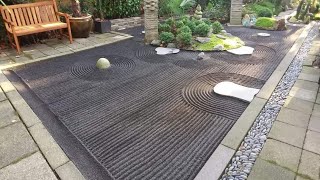 ASMR Japanese Zen garden 禅の庭 [upl. by Wendy158]