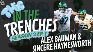 Tulane Football’s Alex Bauman and Sincere Haynesworth Join the Show [upl. by Anaimad]