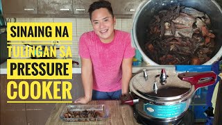 Sinaing na Tulingan sa Pressure Cooker  Luto ni Rye 1 [upl. by Ycnay]