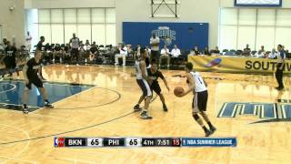 Brooklyn Nets vs Philadelphia 76ers Summer League Recap [upl. by Horlacher]