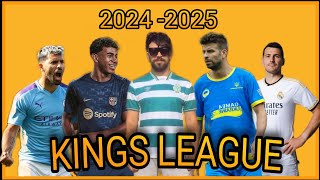 ILYAS ELMALIKI KINGS LEAGUE  دعوة بيكيه لترؤس فريق من إختياره [upl. by Alleynad]