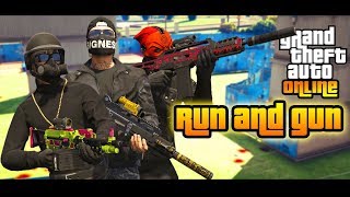 How to Play Run and Gun in GTA Online 2019 Edition [upl. by Ahsikal]