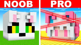 MINECRAFT CASA NOOB vs CASA PRO 😂🏠 ACENIX vs CASSYENYAN [upl. by Eudosia]