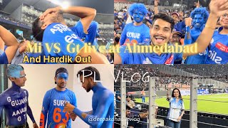 Mumbai Indians VS Gujarat Titans at Ahmedabad  IPL 2024 Vlog  Vlog [upl. by Anelhtac967]